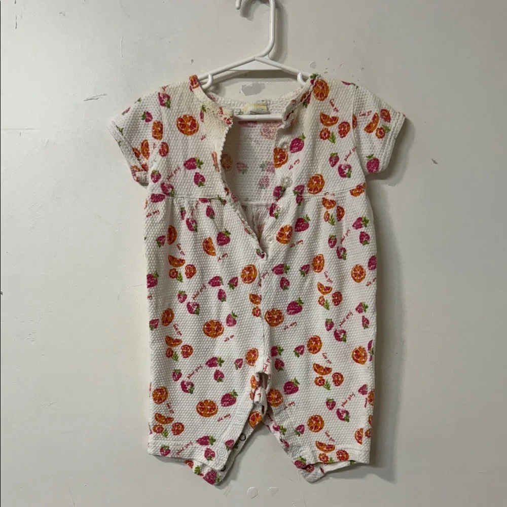Floral Print Kids One Piece romper 2002
